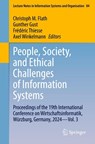 People, Society, and Ethical Challenges of Information Systems - Christoph M. Flath ; Gunther Gust ; Frederic Thiesse - 9783032084859
