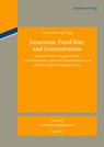 Insurance, Fund Size, and Concentration - Tobias Alexander Jopp - 9783050063706