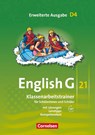 English G 21. Erweiterte Ausgabe D 4. Klassenarbeitstrainer mit Lösungen und Audios online - Bärbel Schweitzer - 9783060322534