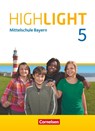 Highlight 5. Jahrgangsstufe- Mittelschule Bayern - Schülerbuch - Susan Abbey ; Frank Donoghue ; Steffi Duske ; Jürgen Koch - 9783060333769