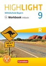 Highlight 9. Jahrgangsstufe - Mittelschule Bayern - Workbook inklusiv mit Audios online -  - 9783060340859