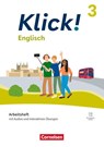 Klick! Band 3: 7. Schuljahr- Englisch - Ausgabe ab 2023 - Arbeitsheft Audios und interaktiven Übungen - Petra Spengler ; Christine Maxwell - 9783060367221