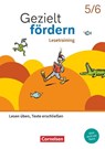 Gezielt fördern 5./6. Schuljahr - Lern- und Übungshefte Deutsch 2025 - Lesetraining - Lesen üben, Texte erschließen - Thematisches Arbeitsheft mit Lösungsbeileger - Christiane Robben ; Ellen Schulte-Bunert - 9783060611522
