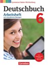 Deutschbuch Gymnasium - Baden-Württemberg - Bildungsplan 2016. Bd 6: 10. Schuljhr - Arbeitsheft mit interaktiven Übungen - Armin Fingerhut ; Manuela Wölfel ; Christoph Fischer ; Michael Germann - 9783060674558