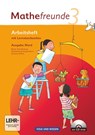 Mathefreunde 3. Schuljahr. Arbeitsheft mit CD-ROM und Lernstandsseiten. Ausgabe Nord - Jana Elsner ; Kathrin Fiedler ; Ursula Kluge ; Isabel Miedtke - 9783060826841