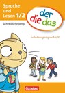 der die das - Erstlesen 1./2. Schuljahr. Schreiblehrgang Schulausgangsschrift - Martina Schramm - 9783060828081
