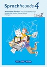 Sprachfreunde 4. Schuljahr - Ausgabe Süd (Sachsen, Sachsen-Anhalt, Thüringen) - Arbeitsheft Fördern - Katrin Junghänel ; Susanne Kelch ; Andrea Knöfler - 9783060836628