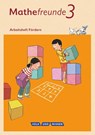Mathefreunde 3. Schuljahr - Nord/Süd - Arbeitsheft Fördern - Jana Elsner ; Kathrin Fiedler ; Ursula Kluge ; Isabel Miedtke - 9783060844159