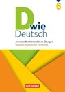 D wie Deutsch 6. Schuljahr - Arbeitsheft mit interaktiven Übungen auf scook.de - Ulrich Deters ; Isabel Tebarth ; Barbara Wohlrab ; Beate Hallmann - 9783062000461