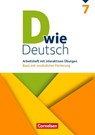 D wie Deutsch 7. Schuljahr - Arbeitsheft mit interaktiven Übungen online - Ulrich Deters ; Isabel Tebarth ; Barbara Wohlrab ; Sven Grünes - 9783062000485