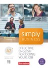 Simply Business A2+ - Coursebook mit Audio-CD und Video-DVD - Angela Lloyd - 9783065204606
