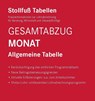 Tabelle, Gesamtabzug 2023 Monat Sonderausgabe Juli -  - 9783083536239