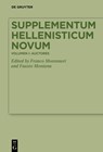 Supplementum Hellenisticum Novum - Franco Montanari ; Fausto Montana - 9783110557138