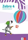 Zebra 4. Arbeitsheft Sprache -  - 9783122709822