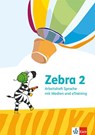 Zebra 2. Arbeitsheft Sprache mit eTraining Klasse 2 -  - 9783122710804