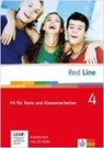 Red Line 4. Fit für Tests und Klassenarbeiten mit CD-ROM -  - 9783125811416