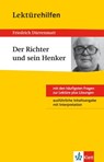 Klett Lektürehilfen - Friedrich Dürrenmatt, Der Richter und sein Henker - Elisabeth Kaltenbach - 9783129239858
