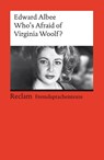 Who's Afraid of Virginia Woolf? - Edward Albee - 9783150090732