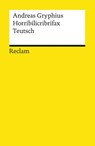 Horribilicribrifax Teutsch - Andreas Gryphius - 9783150140130