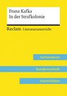 Franz Kafka: In der Strafkolonie (Lehrerband) - Ulf Abraham - 9783150158081