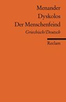 Dyskolos. Der Menschenfeind - Menander - 9783150184851
