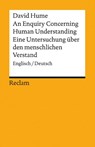 An Enquiry Concerning Human Understanding / Eine Untersuchung über den menschlichen Verstand - David Hume - 9783150187098