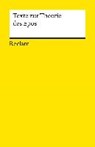 Texte zur Theorie des Epos - BUSCH,  Nathanael ; Bauer, Manuel ; Reck, Regine - 9783150192191