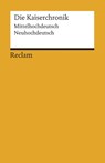 Die Kaiserchronik - Mathias Herweg - 9783150192702