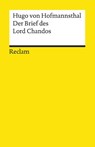 Der Brief des Lord Chandos - Hugo von Hofmannsthal - 9783150195031