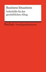 Business Situations - Margaret I. Nester ; Burkhard Dretzke - 9783150197271