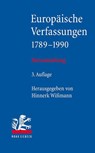 Europäische Verfassungen 1789-1990 - Hinnerk Wißmann - 9783161642142