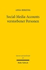 Social-Media-Accounts verstorbener Personen - Anna Herzing - 9783161645761
