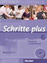 Schritte plus 06. Kursbuch + Arbeitsbuch mit Audio-CD zum Arbeitsbuch - Silke Hilpert ; Anne Robert ; Anja Schümann ; Franz Specht - 9783190119165