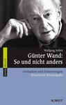 Günter Wand: So und nicht anders - Wolfgang Seifert - 9783254084118