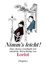 Nimm's leicht! - Loriot - 9783257510072