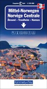 Kümmerly+Frey Regional-Strassenkarte 3 Mittel-Norwegen 1:335.000 -  - 9783259018231
