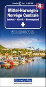 Kümmerly+Frey Regional-Strassenkarte 4 Mittel-Norwegen 1:400.000 -  - 9783259018248