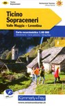 Kümmerly+Frey Wanderkarte 26 Ticino, Sopraceneri 1:60.000 -  - 9783259022269