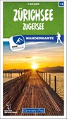 Zürichsee - Zugersee 13 Wanderkarte 1:40 000 matt laminiert -  - 9783259023136