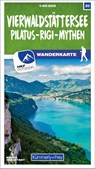 Vierwaldstättersee / Pilatus - Rigi - Mythen 20 Wanderkarte 1:40 000 matt laminiert -  - 9783259023204