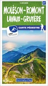 Moléson - Romont - Lavaux - Gruyère Nr. 27 Wanderkarte 1:40 000 -  - 9783259023273