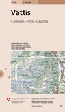 Swisstopo 1 : 25 000 Vättis -  - 9783302011752