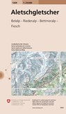 Swisstopo 1 : 25 000 Aletschgletscher -  - 9783302012698