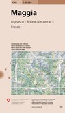 Swisstopo 1 : 25 000 Maggia -  - 9783302012926