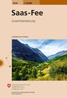 Swisstopo 1 : 25 000 Saas Fee -  - 9783302025261