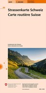 Swisstopo Schweiz 2022/2023 Strassenkarte 1:200 000 -  - 9783302060095