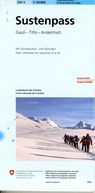 Swisstopo 1 : 50 000 Sustenpass Ski -  - 9783302202556