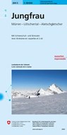 Swisstopo 1 : 50 000 Jungfrau Skitourenkarte -  - 9783302202648