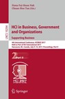 HCI in Business, Government and Organizations. Supporting Business - Fiona Fui-Hoon Nah ; Chuan-Hoo Tan - 9783319584836