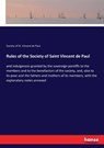 Rules of the Society of Saint Vincent de Paul - Society of St Vincent de Paul - 9783337300265